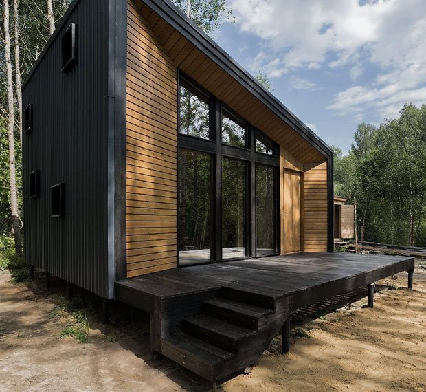 Фундамент на винтовых сваях 6х6 в Инте