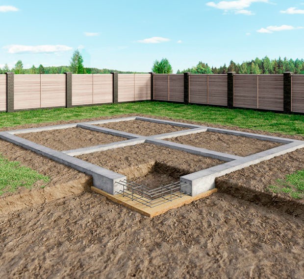 Ленточный фундамент под ключ в Инте